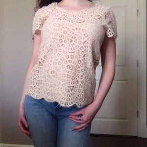 J. Crew Beige Top